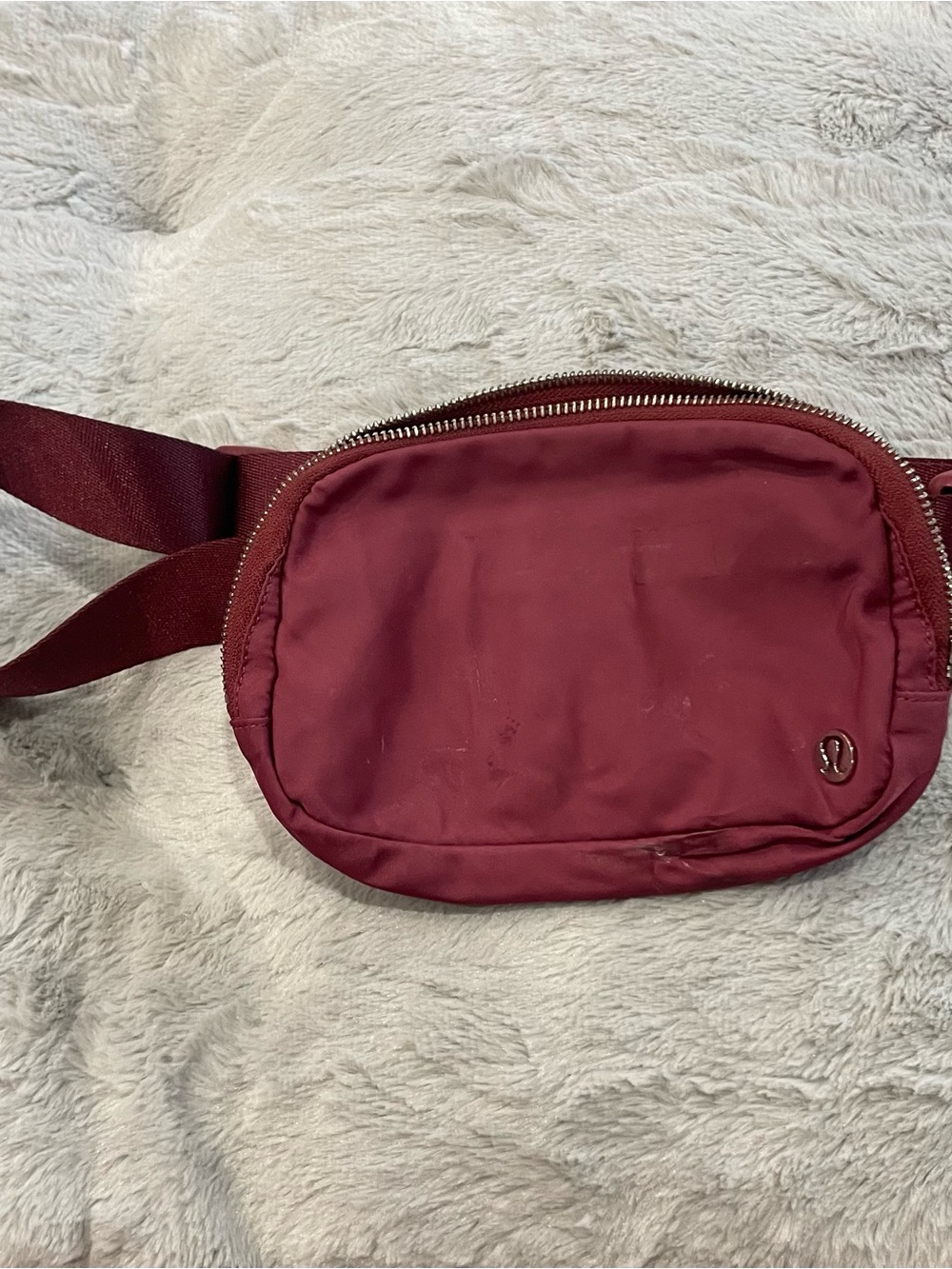 lululemon athletica Burgundy Belt Bag